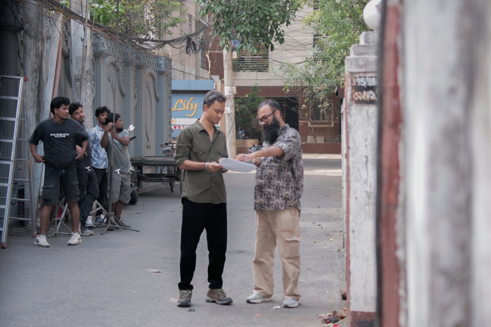 Arifur Rahman on location